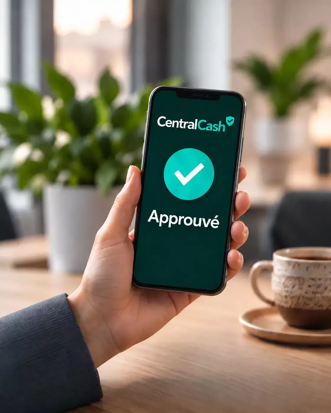 Crédit approuvé Central Cash